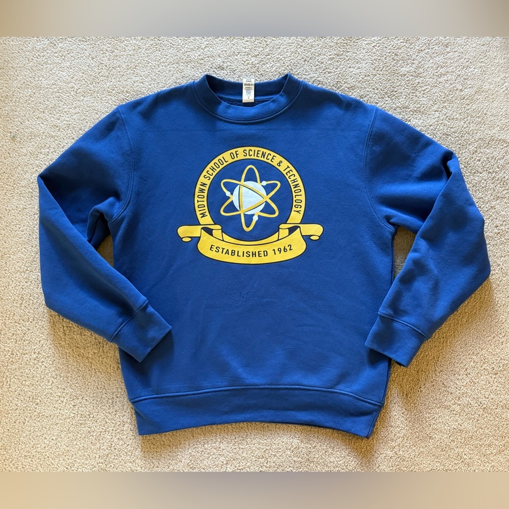 Spider man crew neck. Youth 12.
